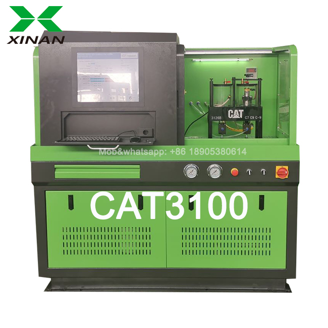 CAT3100 common rail injector test bench with HEUI